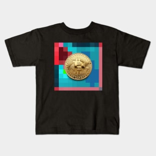 Bitcoin Cryptocurrency Digital Assets Kids T-Shirt